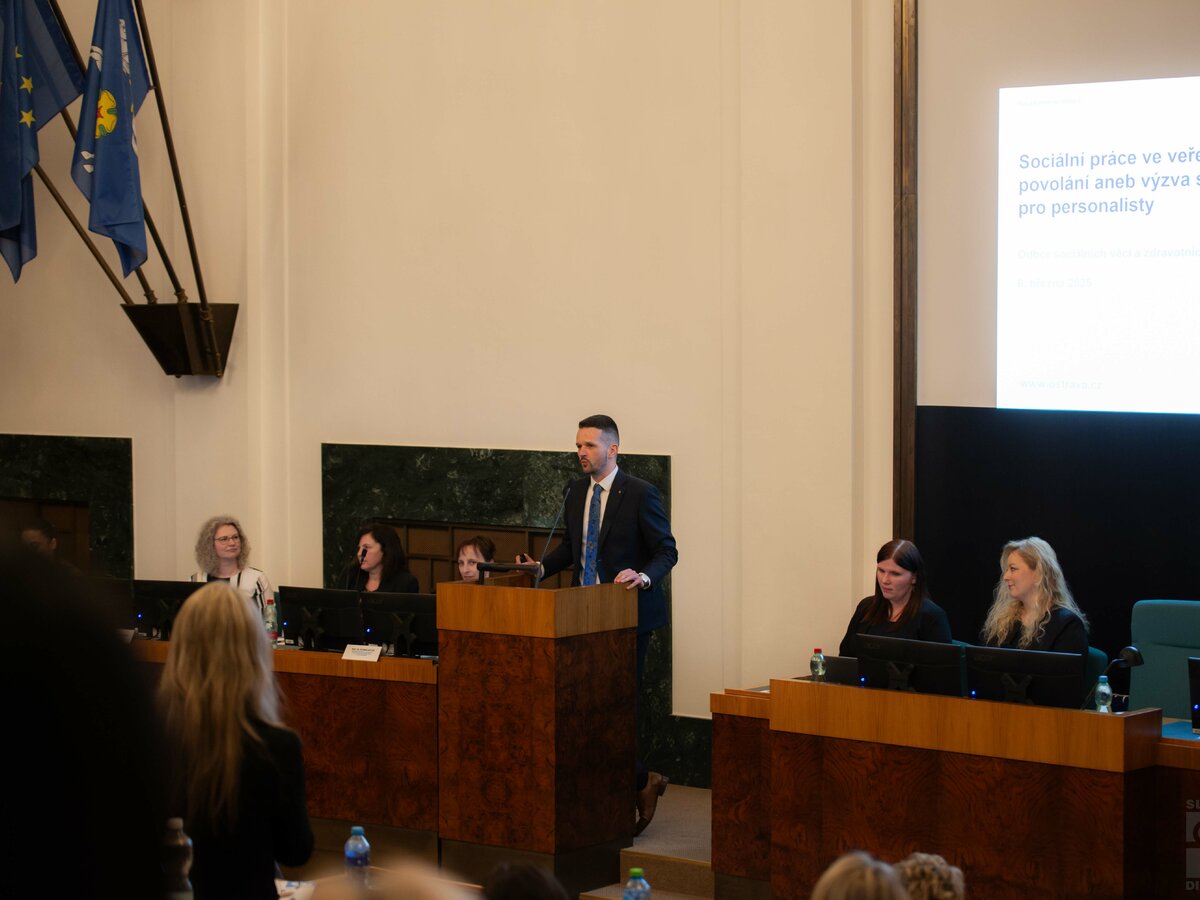 fotografie z konference Efektivní personální práce v sociální sféře