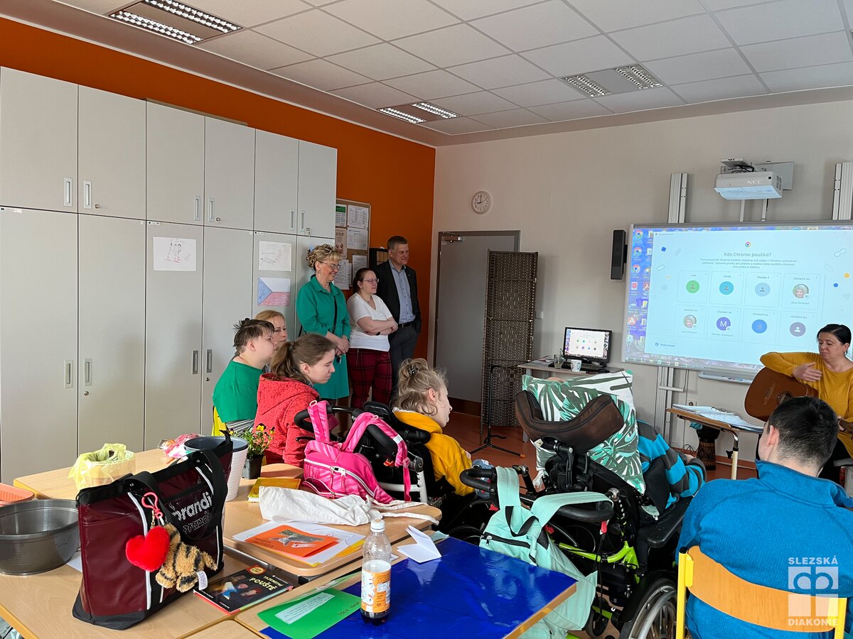 Ředitel Berlínské City Mission navštívil Slezskou diakonii