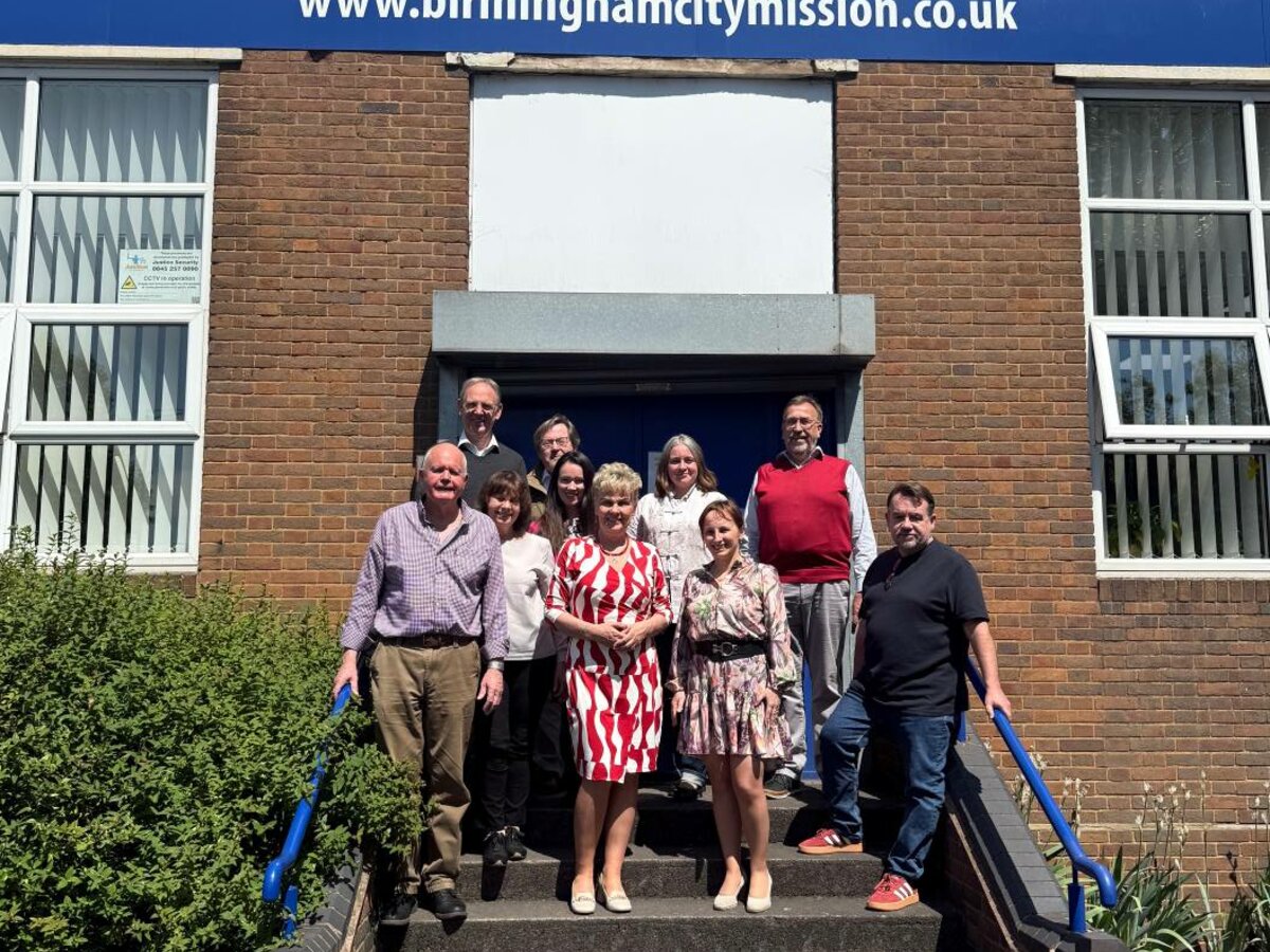 Na návštěvě u Birmingham City Mission