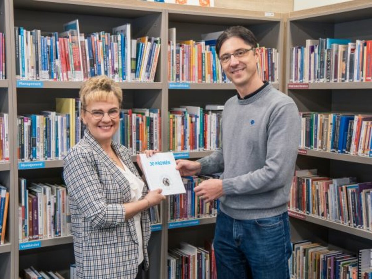 Ředitel akademie KAM na návštěvě ve Slezské diakonii