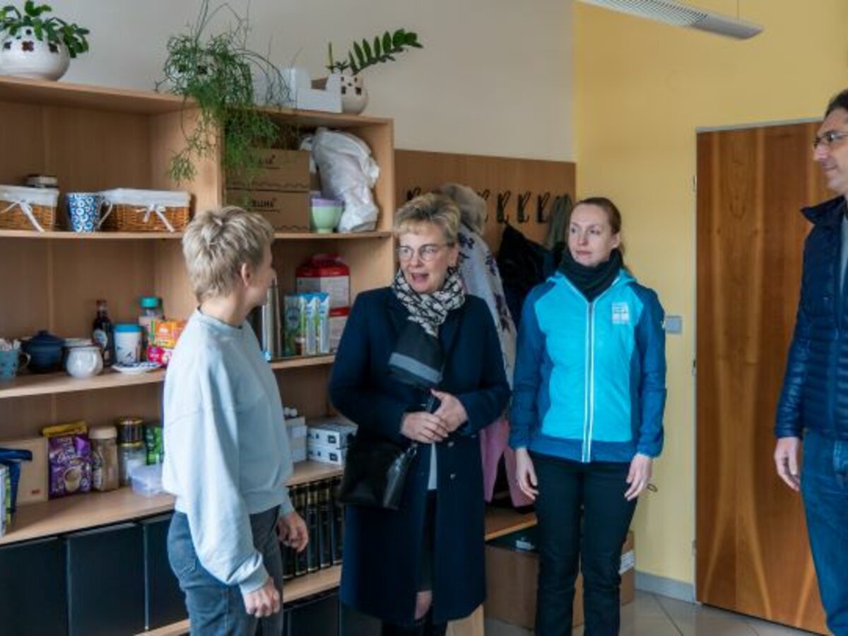 Ředitel akademie KAM na návštěvě ve Slezské diakonii