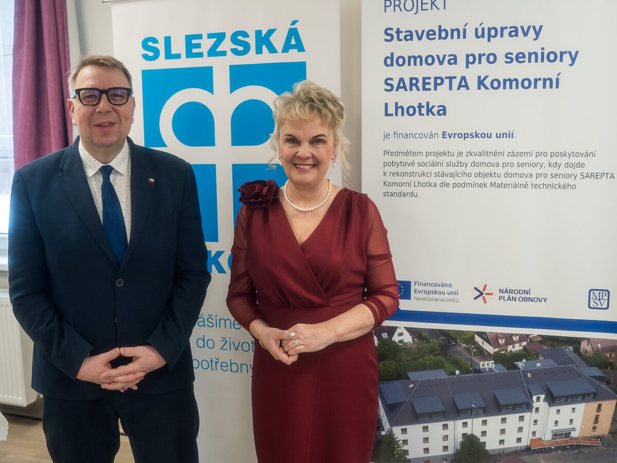 Dnes byl v SAREPTĚ Komorní Lhotka velký den