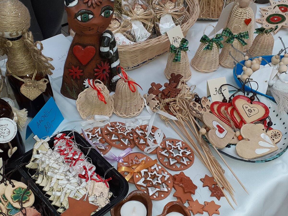 EFFATHA Karviná na vánočních trzích prezentovala své výrobky