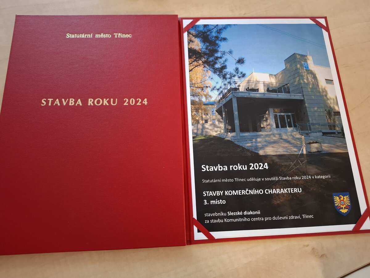 Předání ocenění v soutěži Stavba roku 2024 Třinec