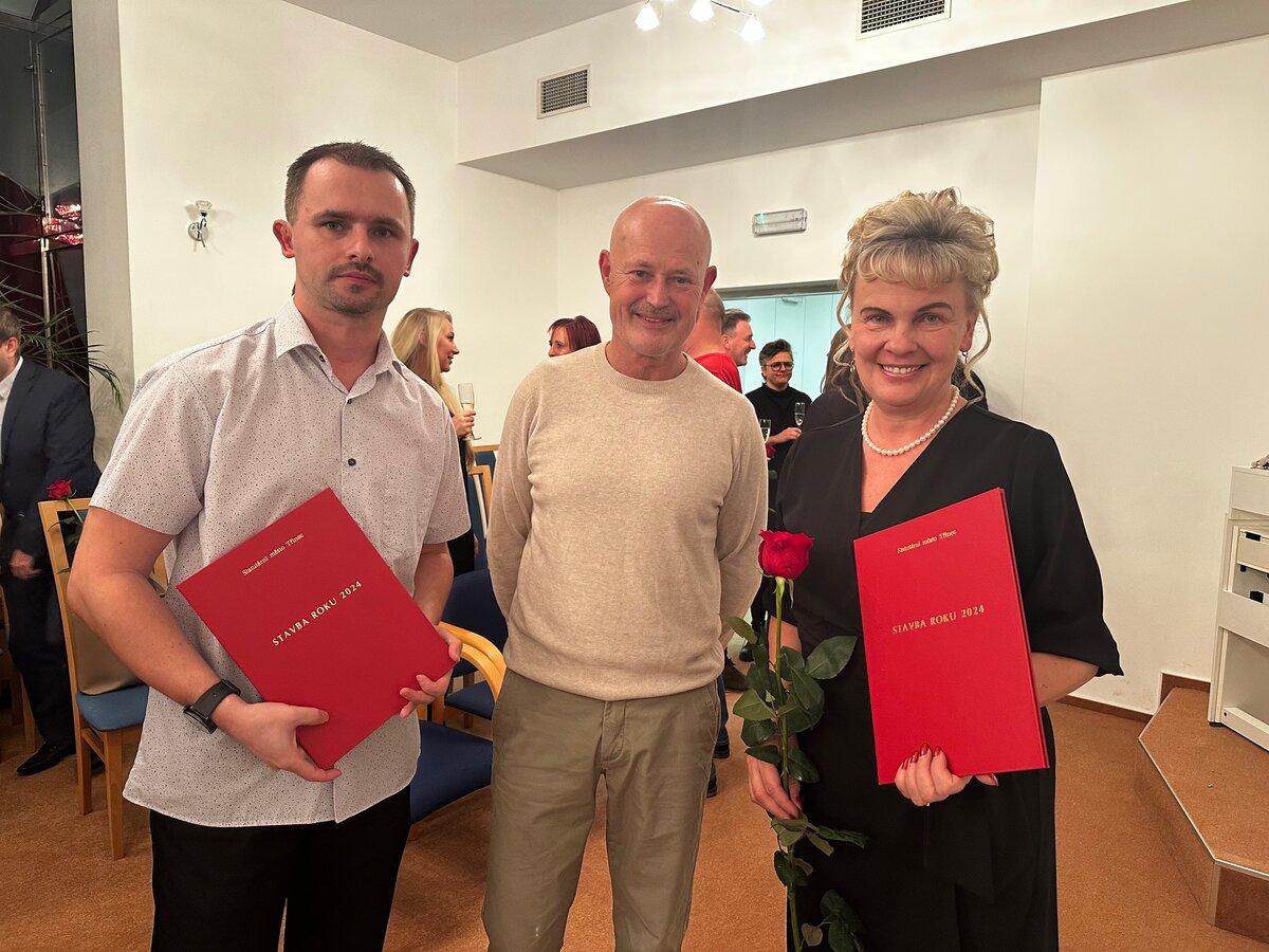 Předání ocenění v soutěži Stavba roku 2024 Třinec