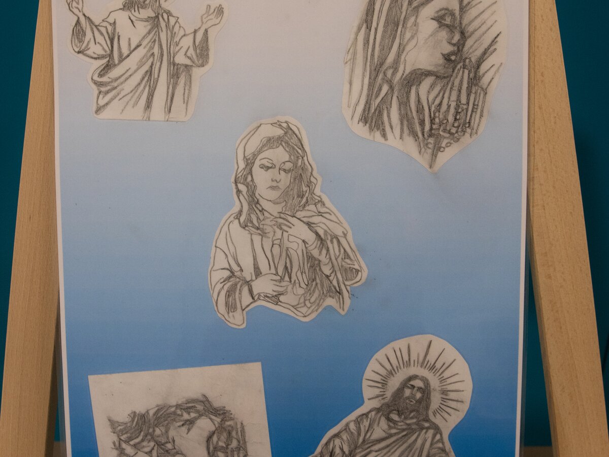 Dílo, které vzniklo v rámci Roku povolání v duchovní službě ve středisku BETHEL Karviná Dílo, které vzniklo v rámci Roku povolání v duchovní službě ve středisku BETHEL Karviná