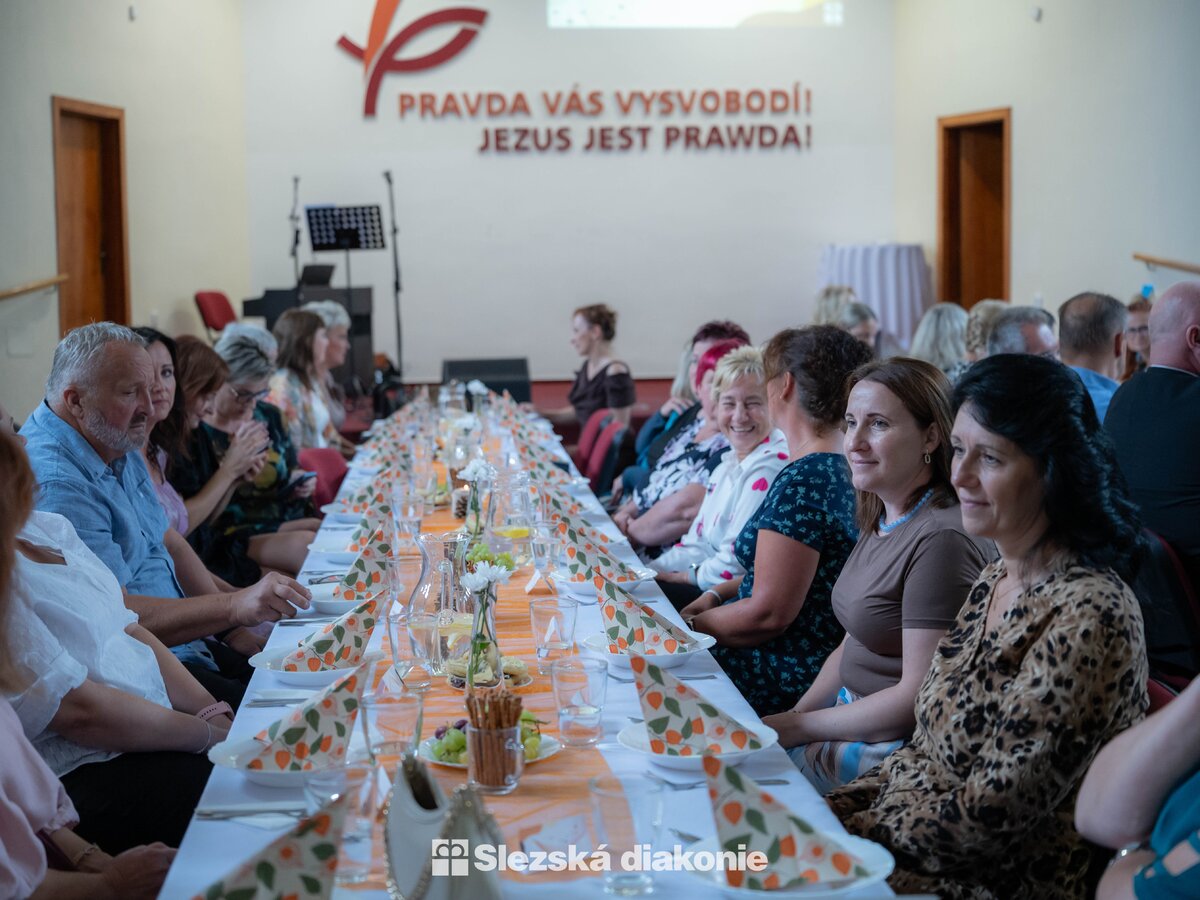 Oslava pracovních jubileí ve Slezské diakonii