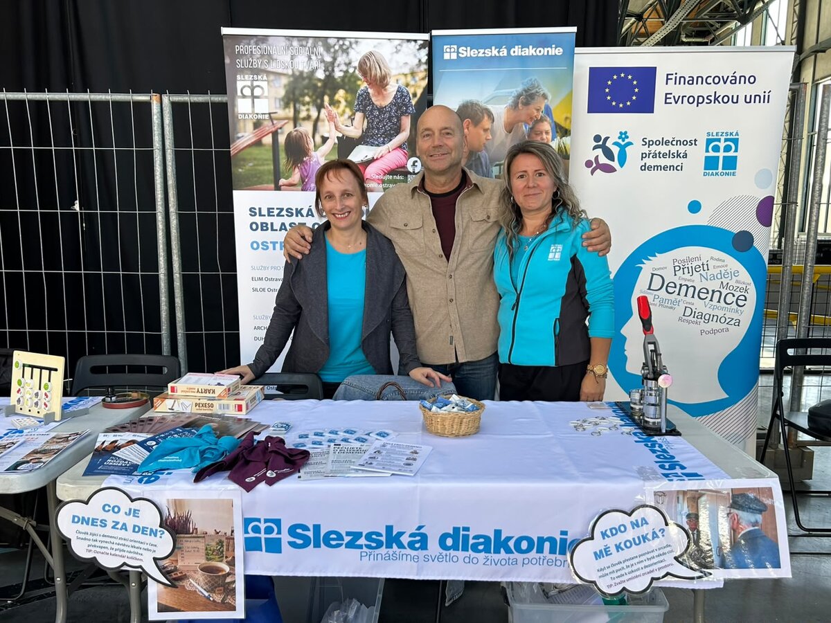 Slezská diakonie na akci Den rodin v Trojhalí Karolína Slezská diakonie na akci Den rodin v Trojhalí Karolína