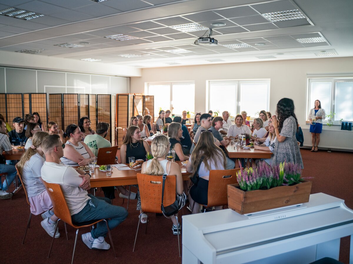 Zahájení stáže studentů z Lemga v sociálních službách