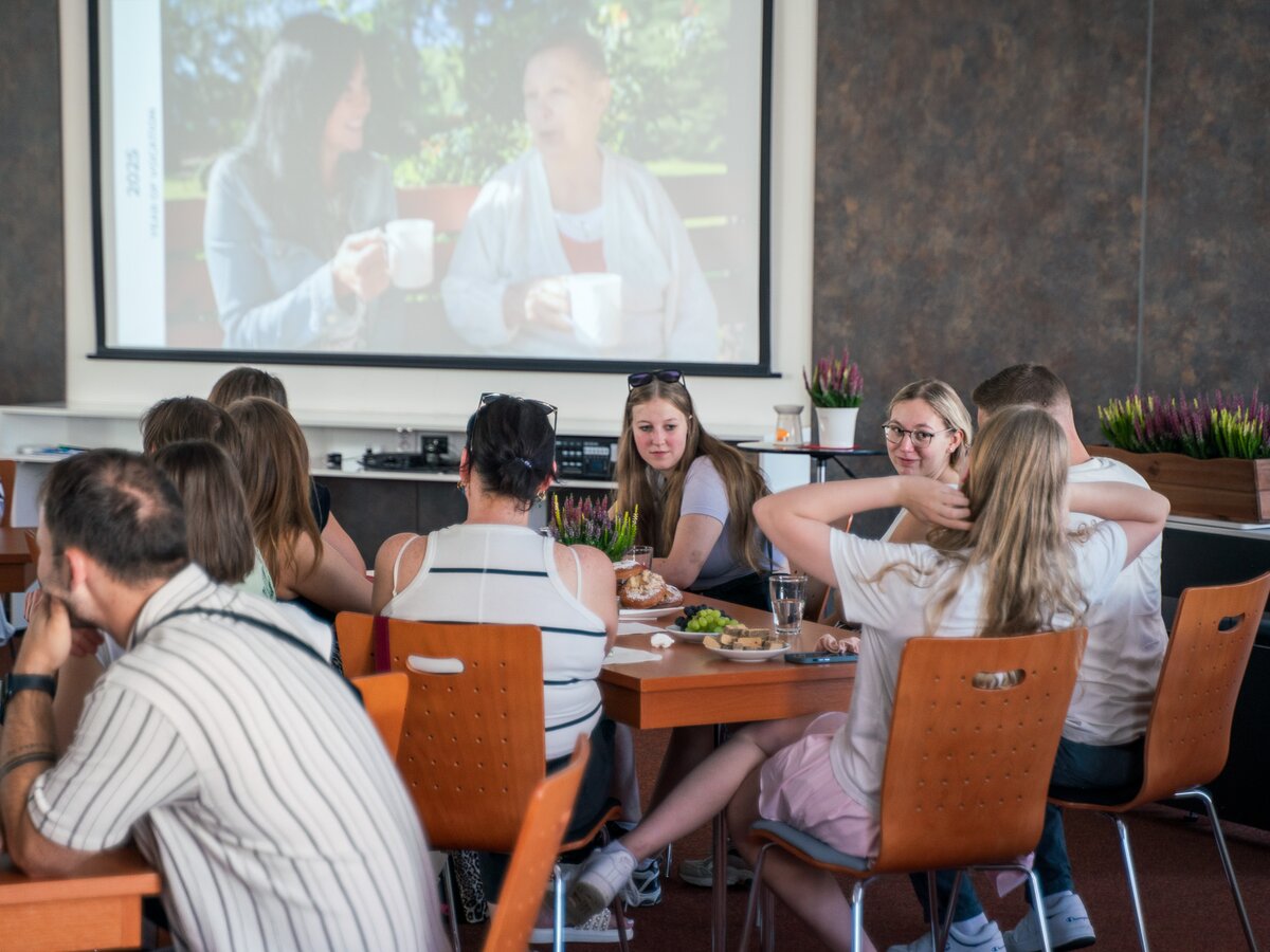 Zahájení stáže studentů z Lemga v sociálních službách