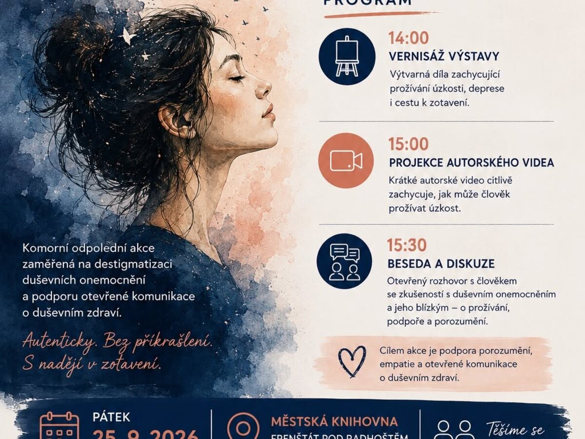 Září ve znamení duševního zdraví Září ve znamení duševního zdraví