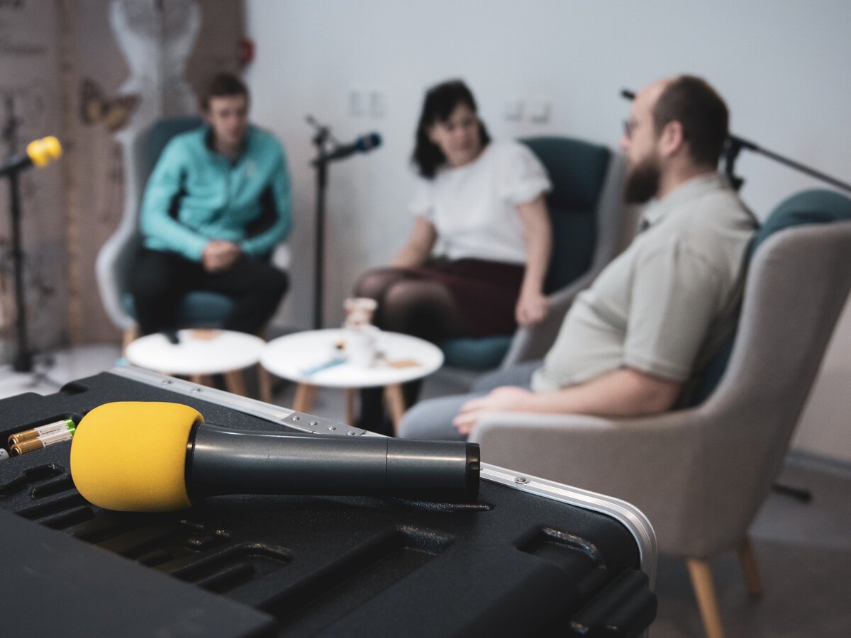 Natáčíme další díl podcastu MOZAIKA!