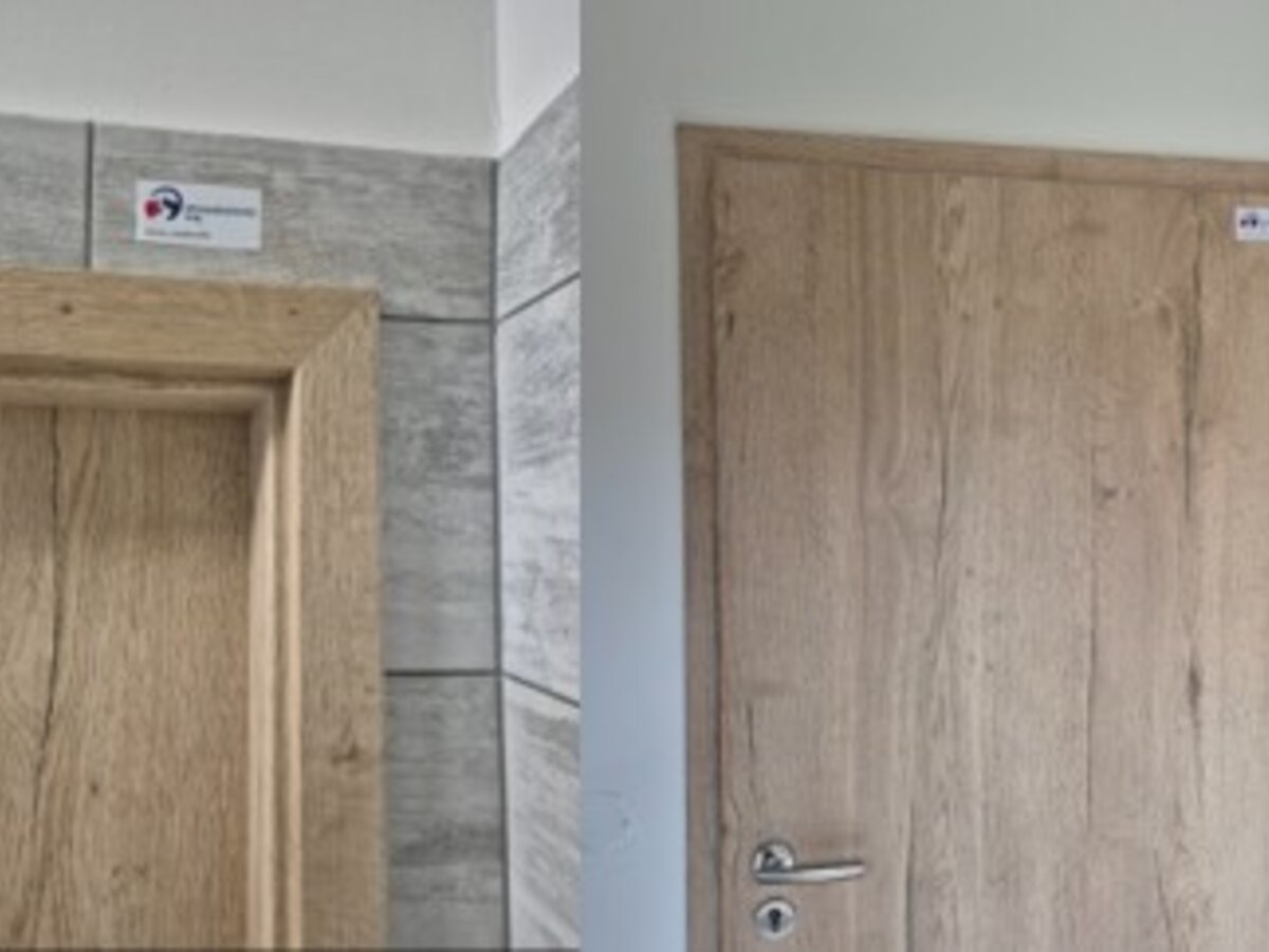 Opravené dveře Archa Široká Niva Opravené dveře Archa Široká Niva