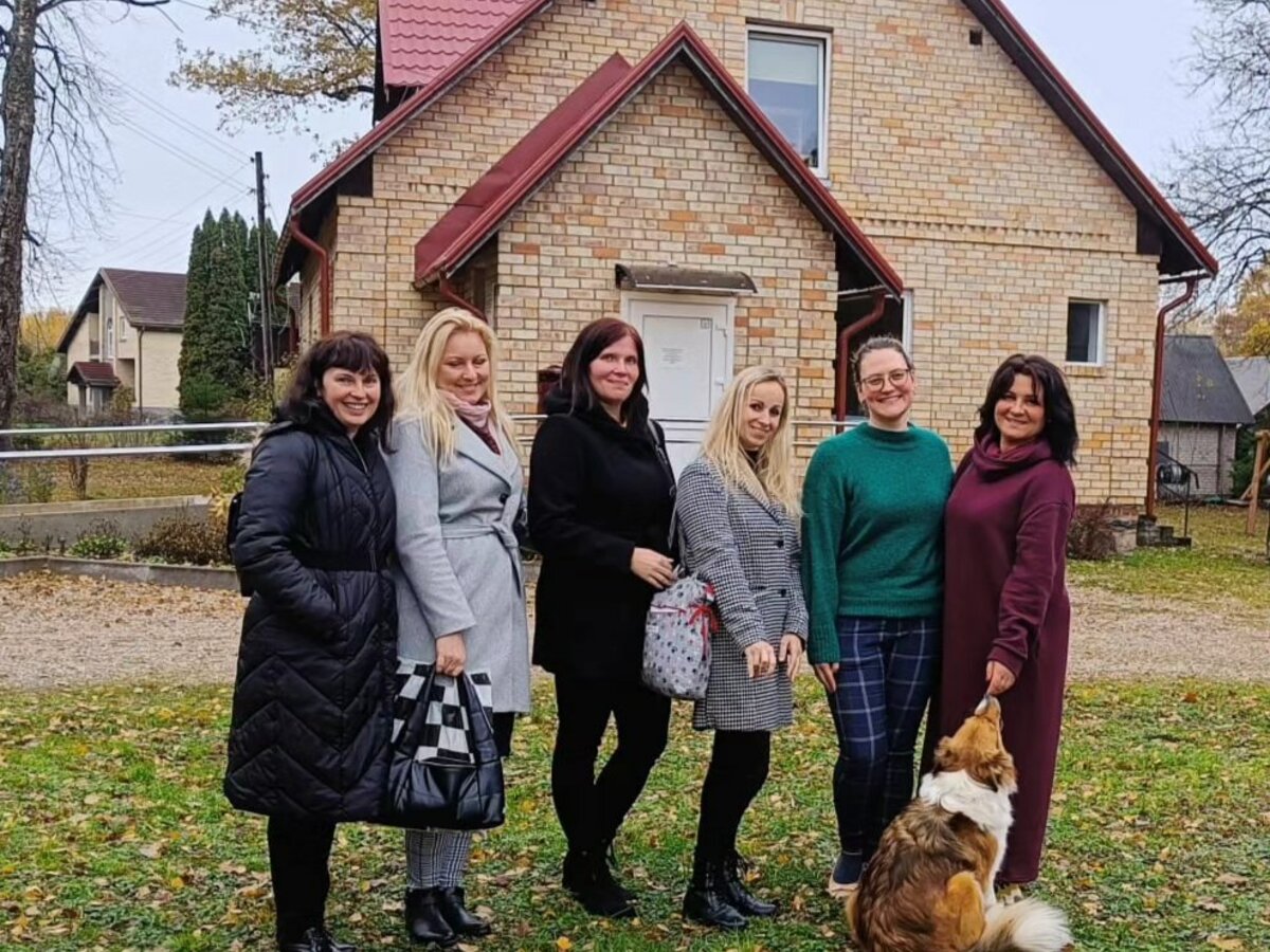 Denní centrum v Jaunkalsnavě pro lidi s mentálním postižením