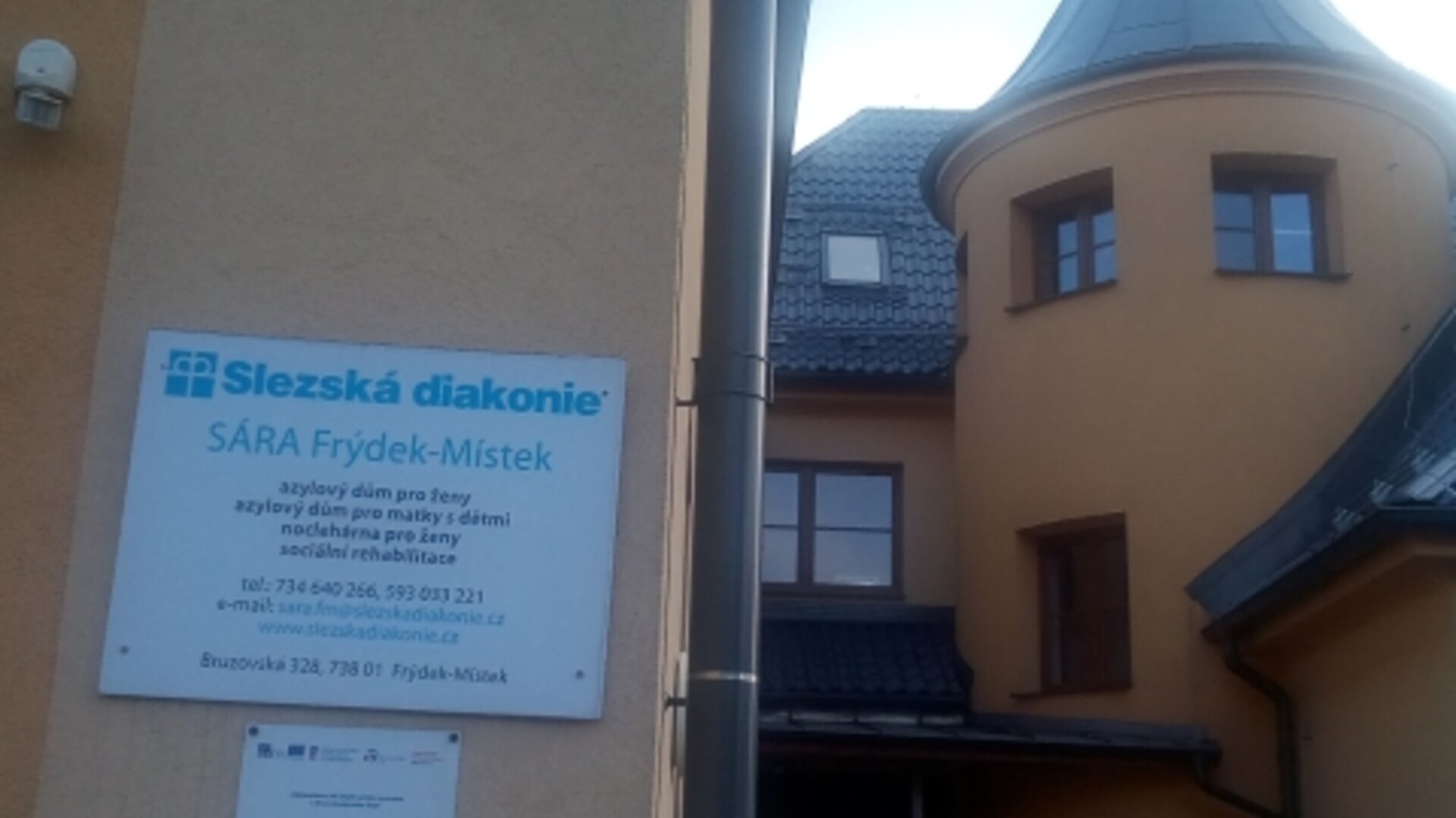 SÁRA Frýdek-Místek, noclehárna pro ženy SÁRA Frýdek-Místek, noclehárna pro ženy