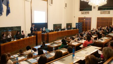 fotografie z konference Efektivní personální práce v sociální sféře