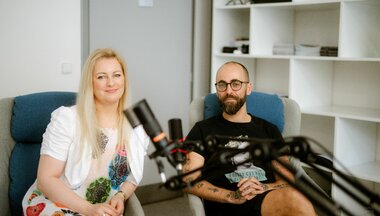 natáčení podcastu s Janem Horákem v rámci kampaně POVOLÁNÍ