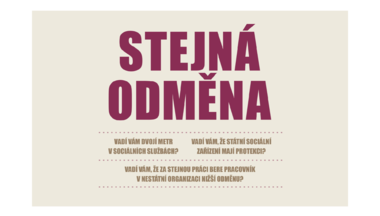 Právě probíhá kampaň “STEJNÁ ODMĚNA“