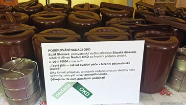 Nové jídlonosiče a termoobaly pro ELIM Stonava