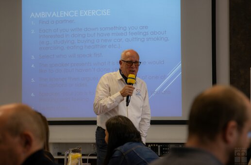 Swen Schumacher ve Slezské diakonii vede workshopy pro zaměstnance Swen Schumacher ve Slezské diakonii vede workshopy pro zaměstnance