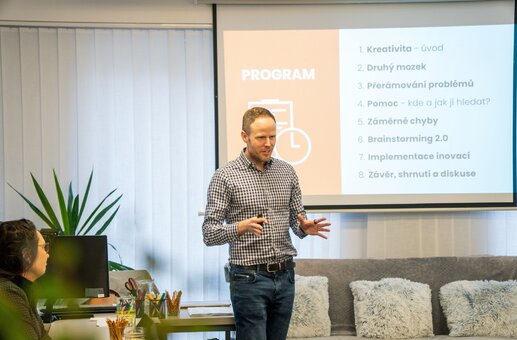 foto ze školení Kreativní řešení problémů 