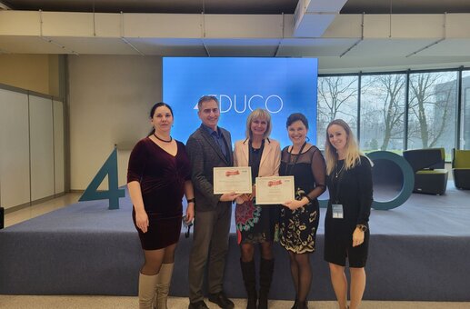 Slavnostní ocenění pro Slezskou diakonii v soutěži School Friendly Slavnostní ocenění pro Slezskou diakonii v soutěži School Friendly