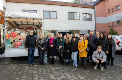 Dárky pro klienty sociálních služeb z nadace Naemi-Wilke-Stift 
