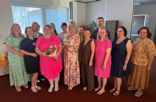 Účastníci organizační porady vedení Slezské diakonie Účastníci organizační porady vedení Slezské diakonie