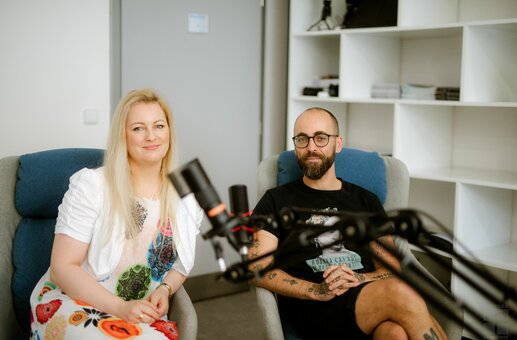 natáčení podcastu s Janem Horákem v rámci kampaně POVOLÁNÍ