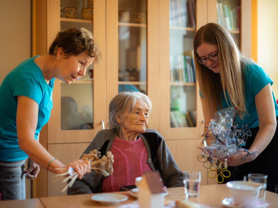 Kampaň dobrovolnického centra Slezské diakonie Daruj kousek jara