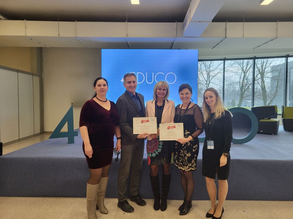 Slavnostní ocenění pro Slezskou diakonii v soutěži School Friendly