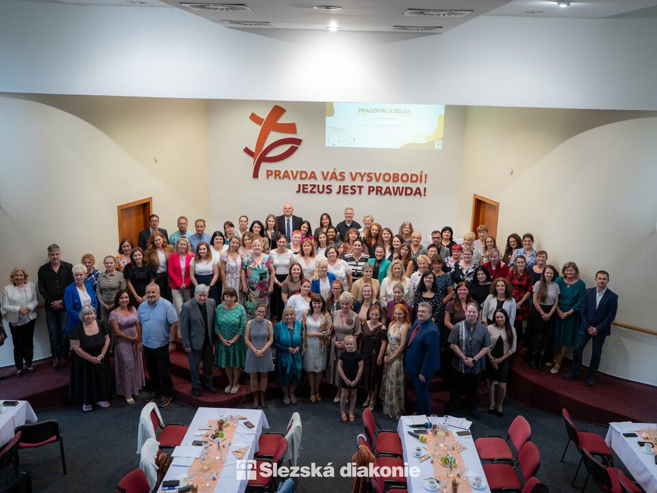 Oslava pracovních jubileí ve Slezské diakonii 