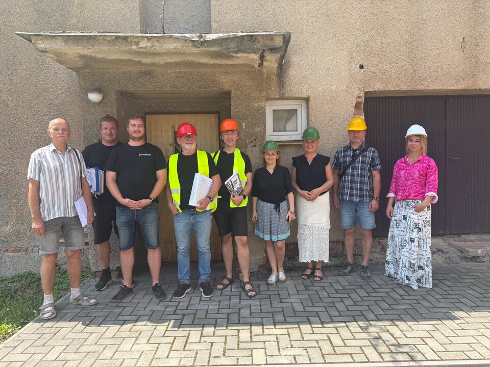 Společně s realizačním týmem jsme odstartovali stavební práce na objektu na ulici Dukelská v Českém Těšíně