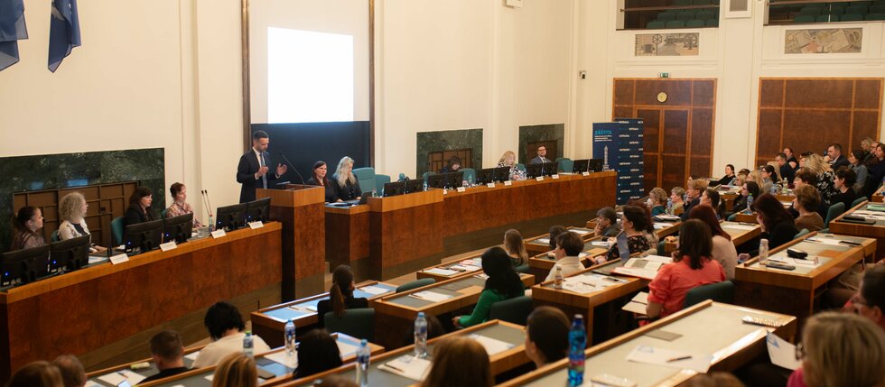 fotografie z konference Efektivní personální práce v sociální sféře