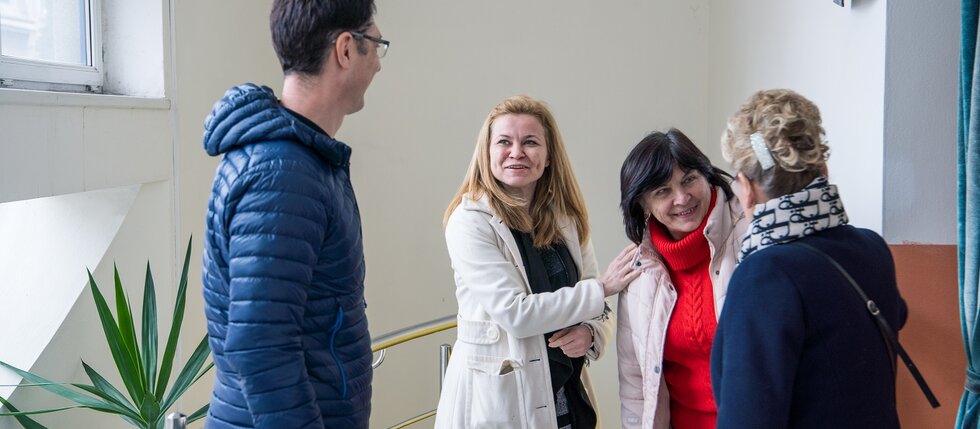 Ředitel akademie KAM na návštěvě ve Slezské diakonii