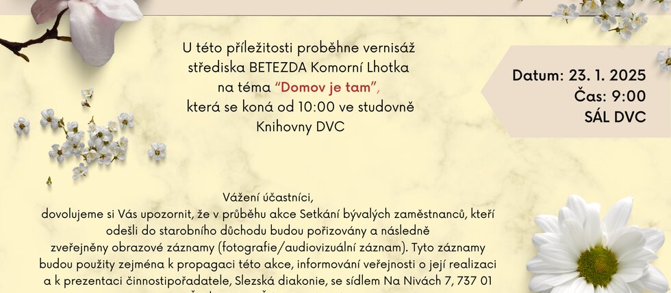 Setkání bývalých zaměstnanců 