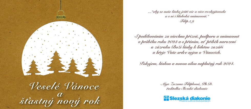Přejeme Veselé Vánoce a šťastný nový rok
