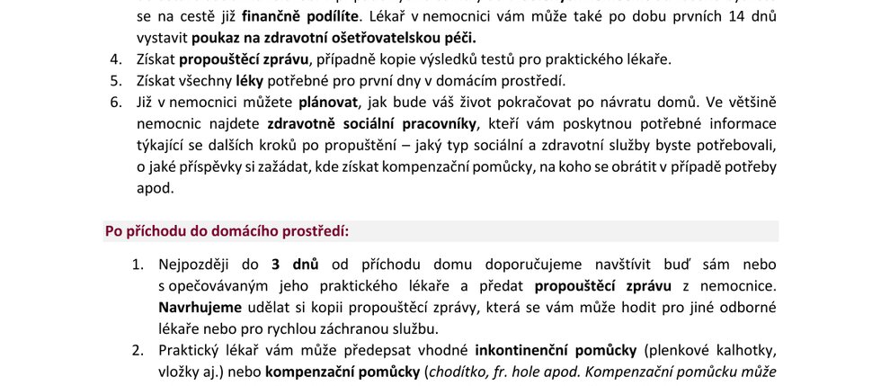 leták k projektu SPOKO