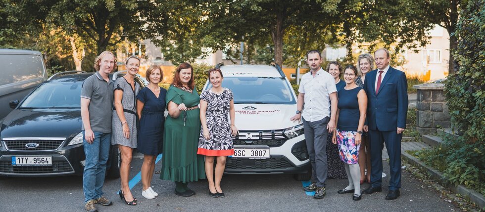 Předání nového automobilu pro služby JORDÁN Třinec, ARCHA Třinec, NOE Třinec