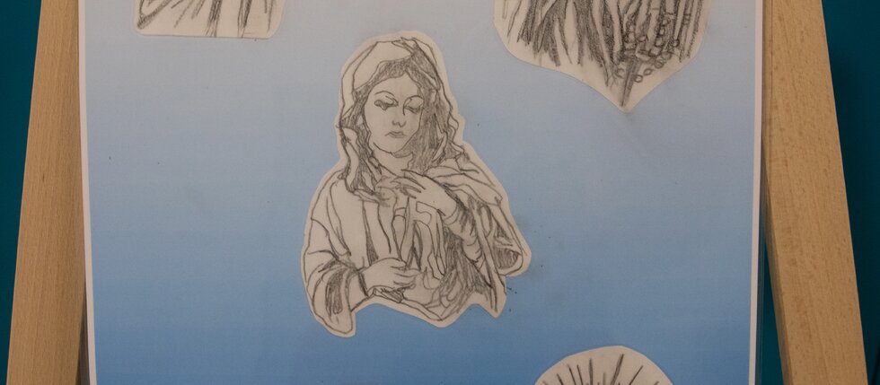 Dílo, které vzniklo v rámci Roku povolání v duchovní službě ve středisku BETHEL Karviná Dílo, které vzniklo v rámci Roku povolání v duchovní službě ve středisku BETHEL Karviná