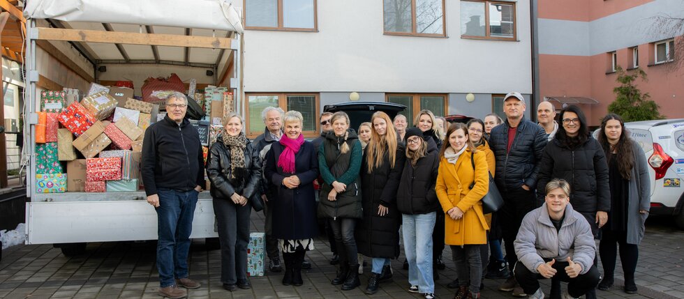 Dárky pro klienty sociálních služeb z nadace Naemi-Wilke-Stift 