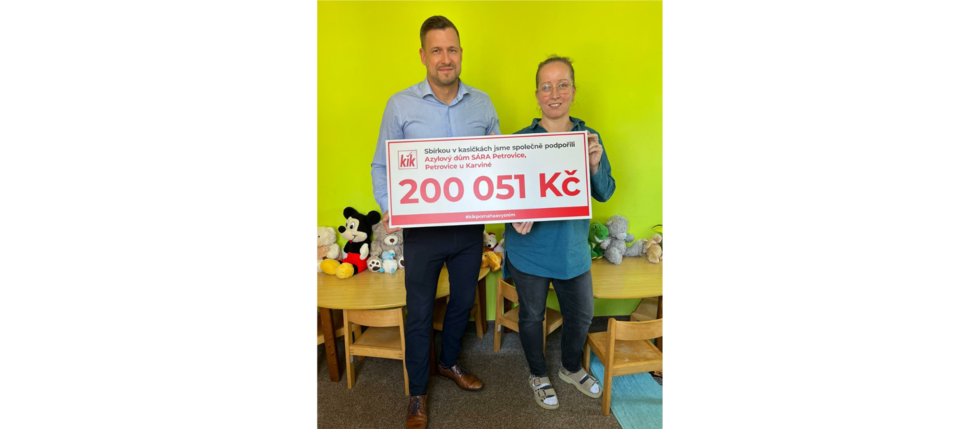 Vedoucí střediska SÁRA Petrovice u Karviné a zástupce společnosti KIK