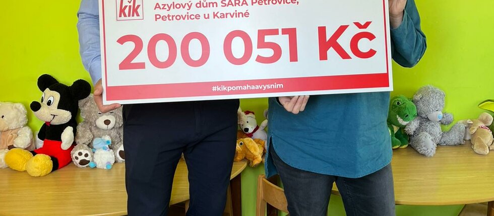 Vedoucí střediska SÁRA Petrovice u Karviné a zástupce společnosti KIK Vedoucí střediska SÁRA Petrovice u Karviné a zástupce společnosti KIK