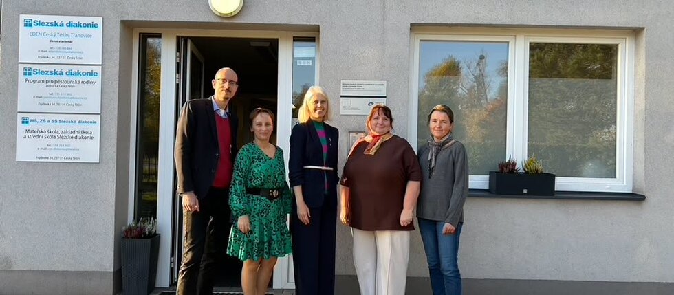 Vzácná návštěva z Výboru dobré vůle – Nadace Olgy Havlové Vzácná návštěva z Výboru dobré vůle – Nadace Olgy Havlové