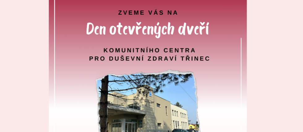 Den otevřených dveří Komunitního centra pro duševní zdraví v Třinci