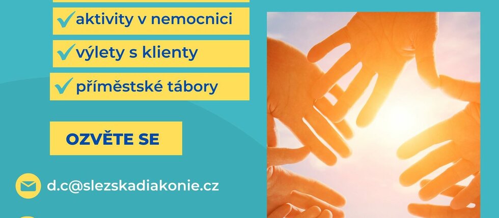 Chceš se stát dobrovolníkem na jeden den ?