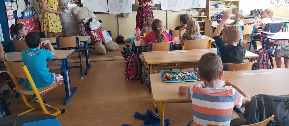 Návštěva ZŠ v rámci projektu